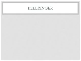 bellringer