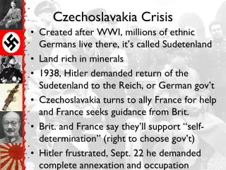 Czechoslavakia Crisis