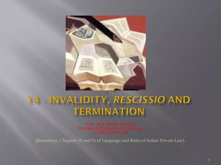 14 14 invalidity rescissio and termination
