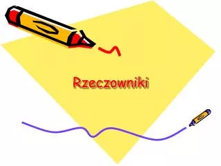 Rzeczowniki