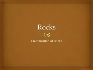 rocks