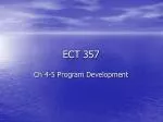 ECT 357 - slide 1