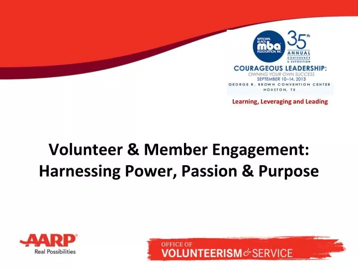 volunteer member engagement harnessing power passion purpose