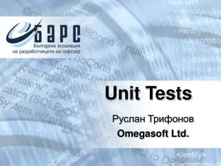 Unit Tests