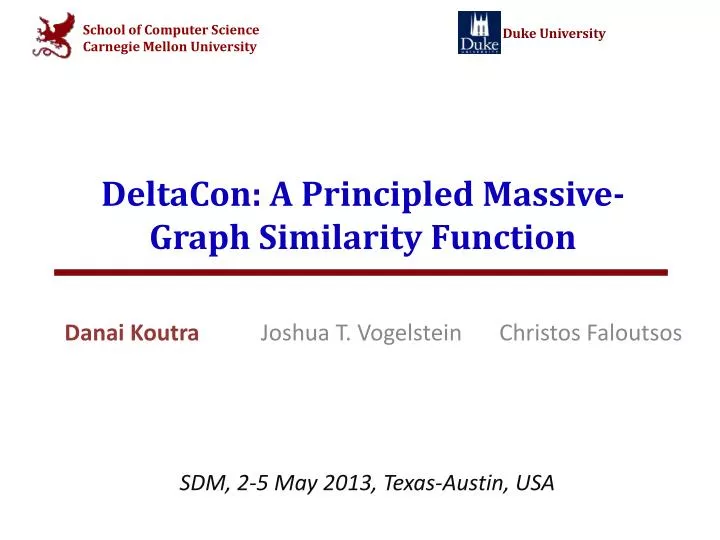 deltacon a principled massive graph similarity function