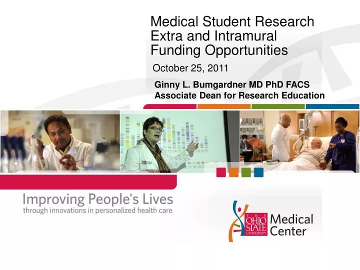 medical student research extra and intramural funding opportunities