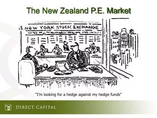 The New Zealand P.E. Market
