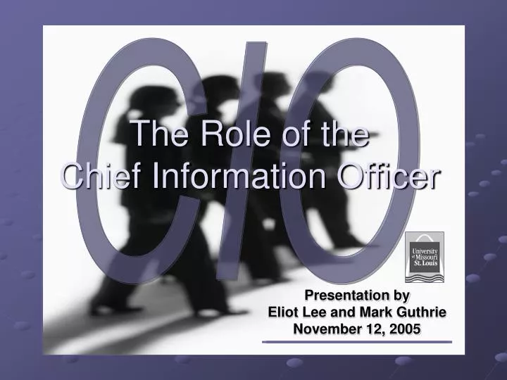 the role of the chief information officer