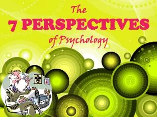 the 7 perspectives of psychology