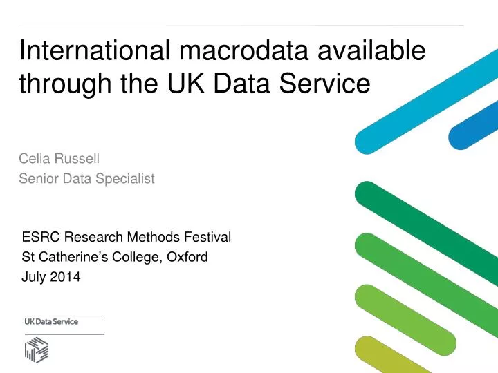 international macrodata available through the uk data service