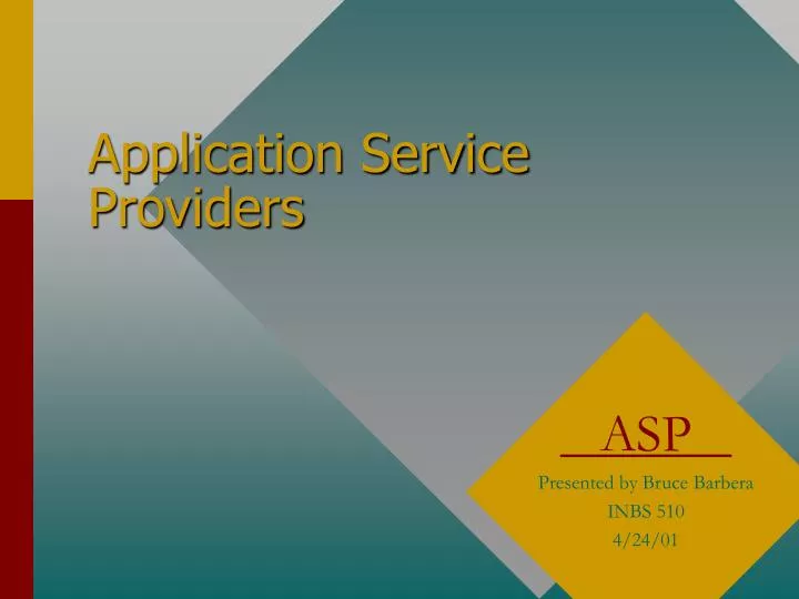 application service providers