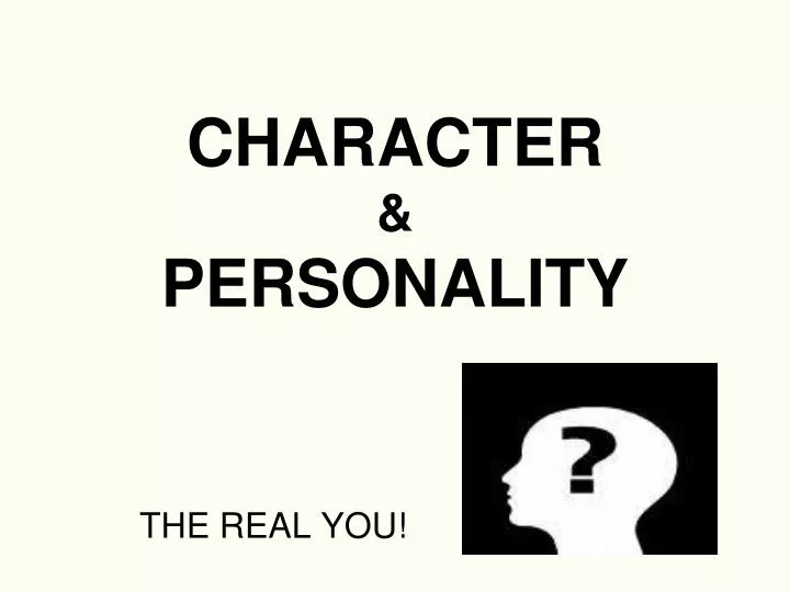 character personality
