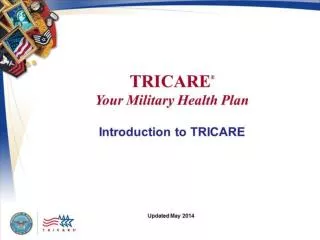 TRICARE Your Military Health Plan: Introduction to TRICARE