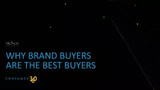 Why Brand Buyers Are The Best Buyers