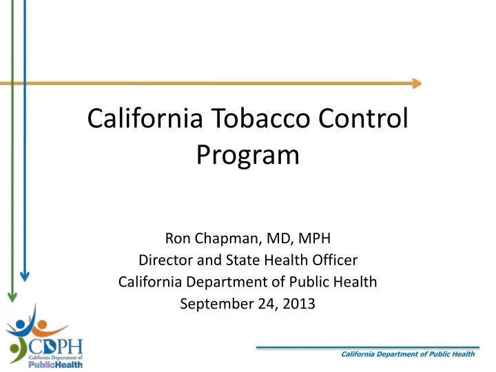 california tobacco control program