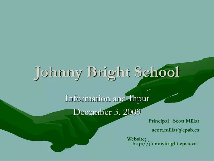 johnny bright school