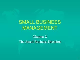 small business management
