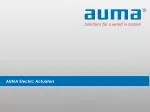 AUMA Electric Actuators