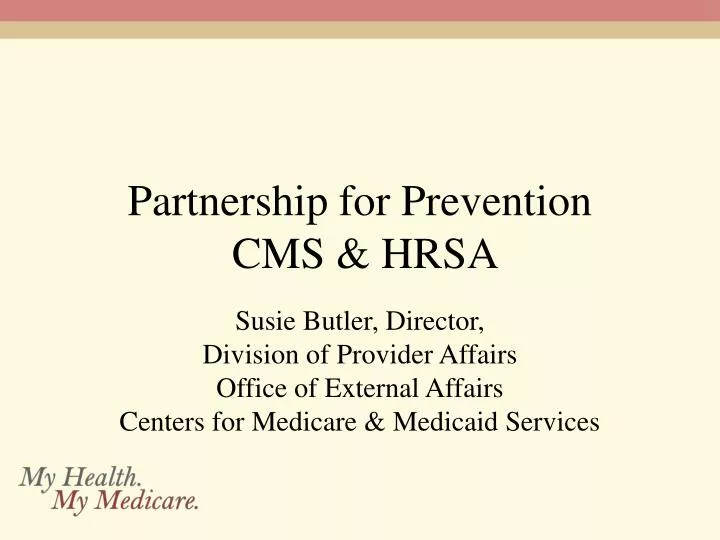 partnership for prevention cms hrsa