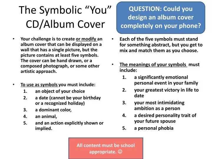the symbolic you cd album cover