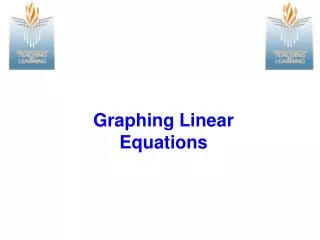 Graphing Linear Equations