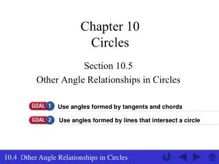 Chapter 10 Circles