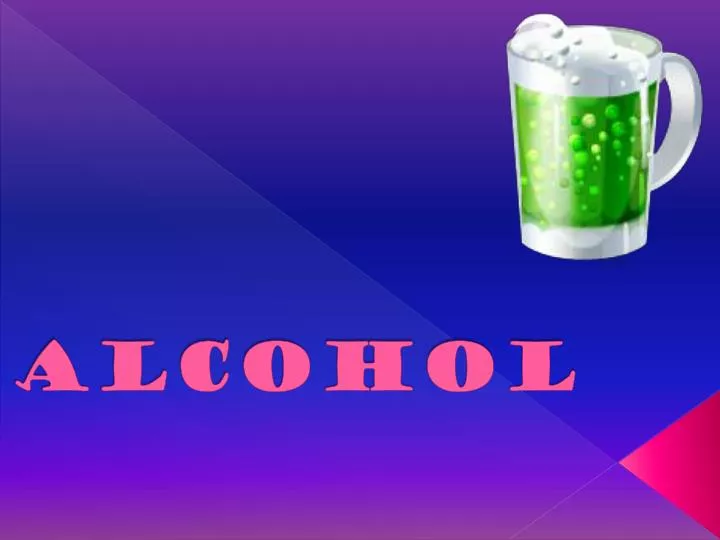 alcohol