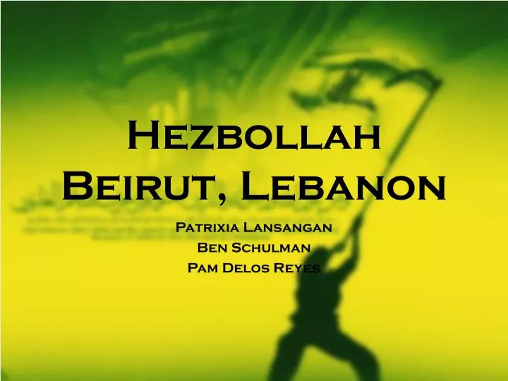 hezbollah beirut lebanon