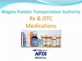 Niagara Frontier Transportation Authority Rx &amp; OTC Medications
