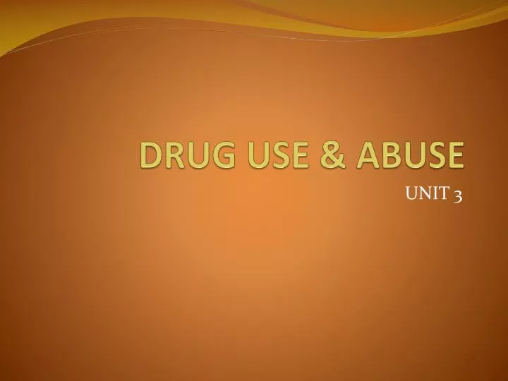 drug use abuse