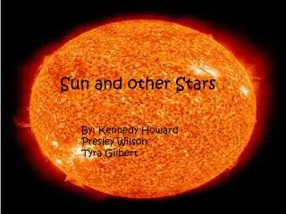 Sun and other Stars