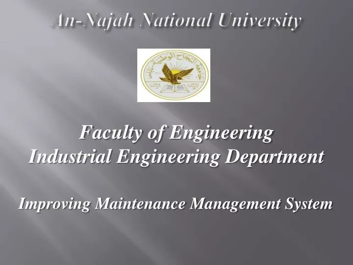 an najah national university