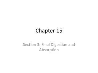 Chapter 15