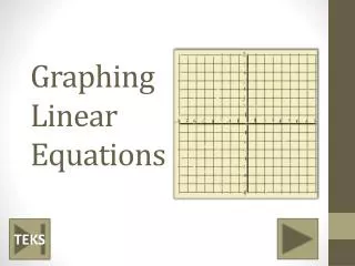 graphing linear equations