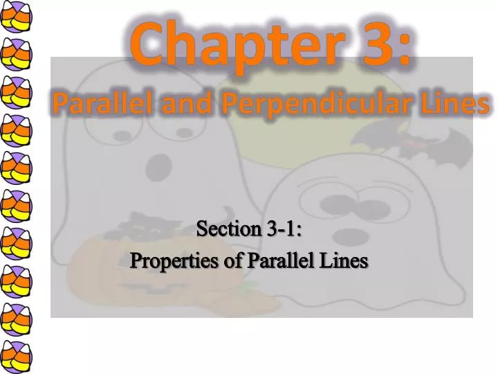 section 3 1 properties of parallel lines