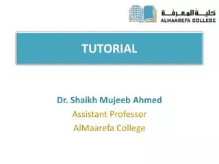 tutorial