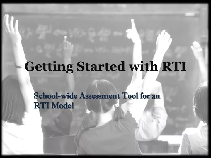 getting started with rti