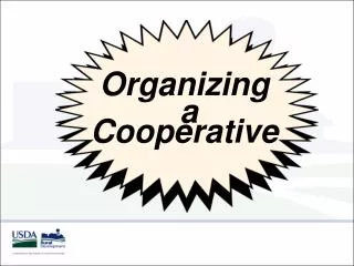 Organizing a Cooperative