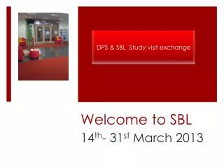 Welcome to SBL