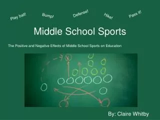 Middle School Sports