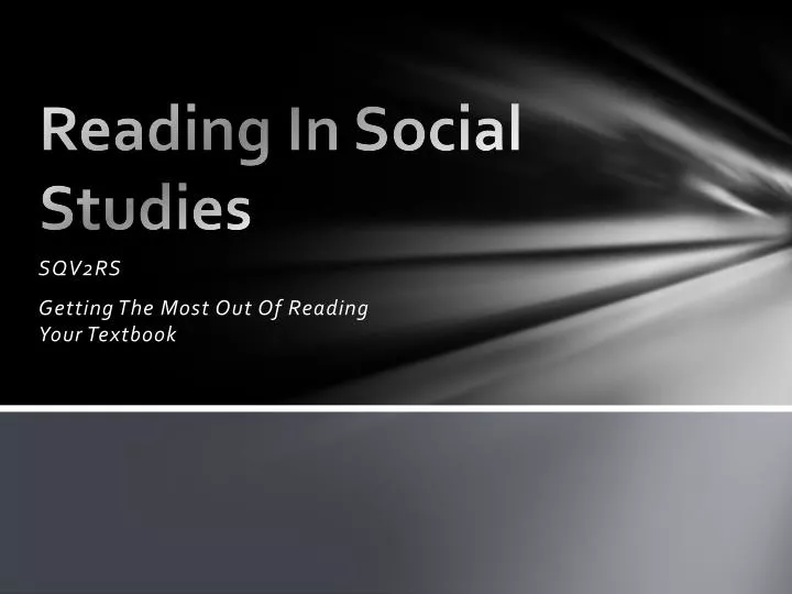reading in social studies