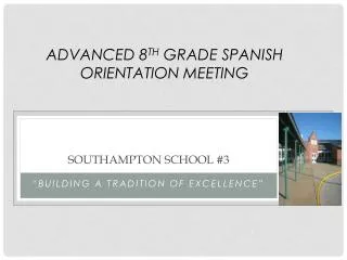 Southampton School #3