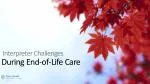 Interpreter Challenges - slide 1