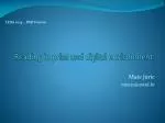 Reading in print and digital environment - slide 1