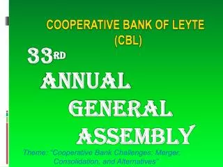 COOPERATIVE BANK OF LEYTE (CBL)