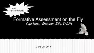 Formative Assessment on the Fly