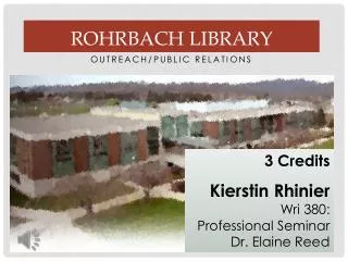 Rohrbach Library