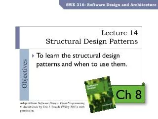 Lecture 14 Structural Design Patterns