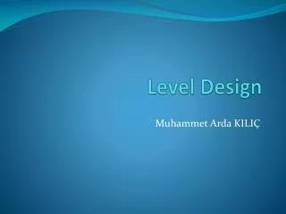 Level Design