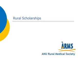 Rural Scholarships